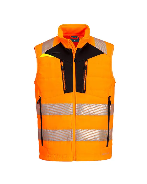 Softshell vest hoge zichtbaarheid DX4