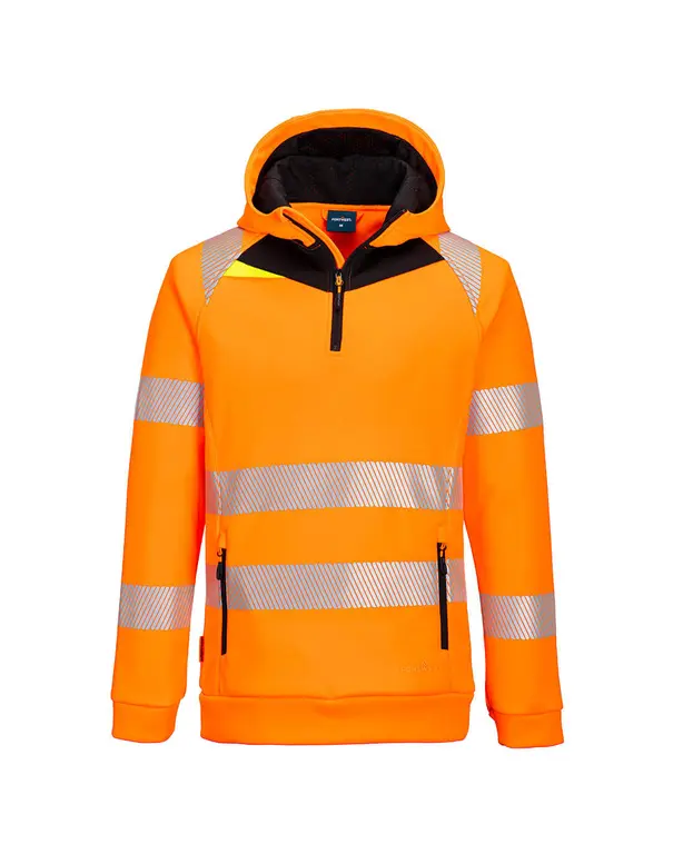 DX4 Hi-Vis 1/4 Zip Hoodie