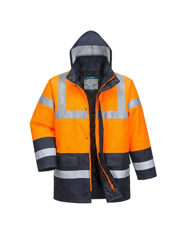 Winterverkehrsjacke mit hoher Sichtbarkeit