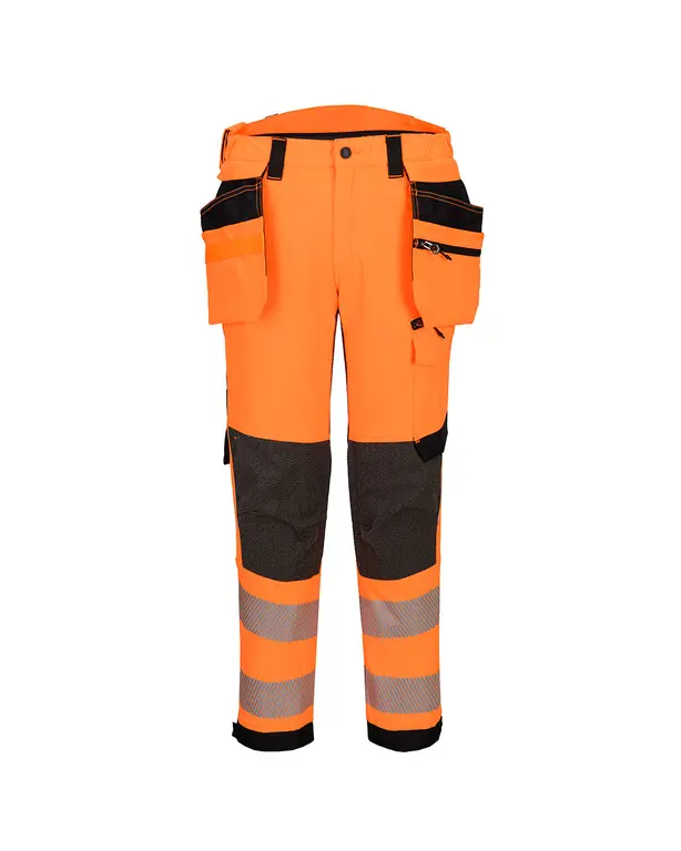 Stretch broek met drijvende zakken EV4 Hoge Zichtbaarheid Klasse 2