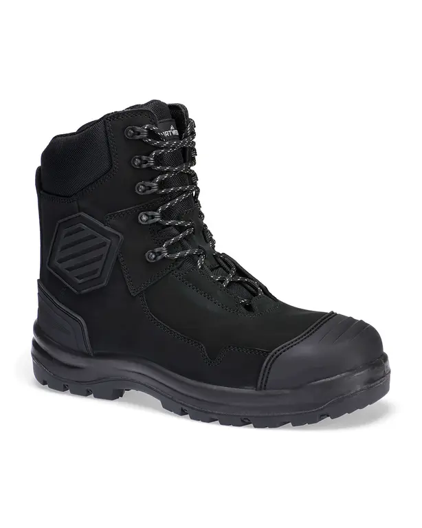 Hohe Schuhe aus Verbundleder S3S HRO FO SC HI CI AN LG SR