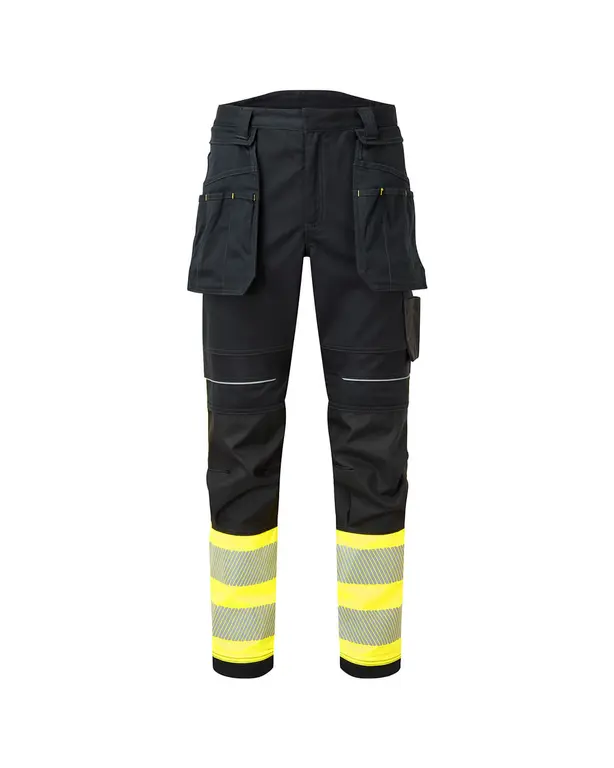 PW3 Modaflame Arbeits-Hohe Sichtbarkeit Klasse 1 FR Holster Hose