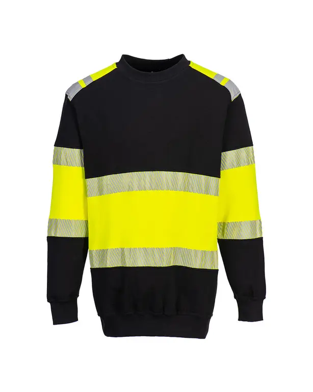 PW3 Modaflame Hi-Vis Class 1 FR Sweatshirt