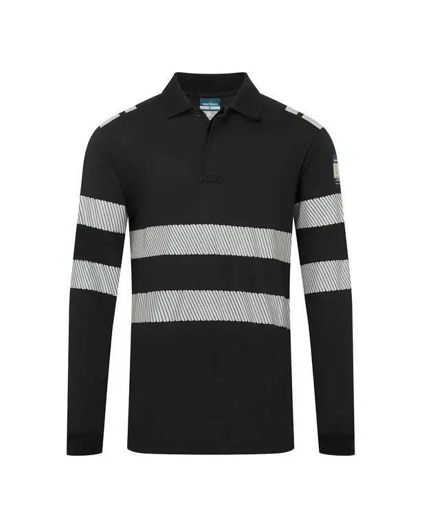 Modaflame Knit FR Lange Mouwen Polo