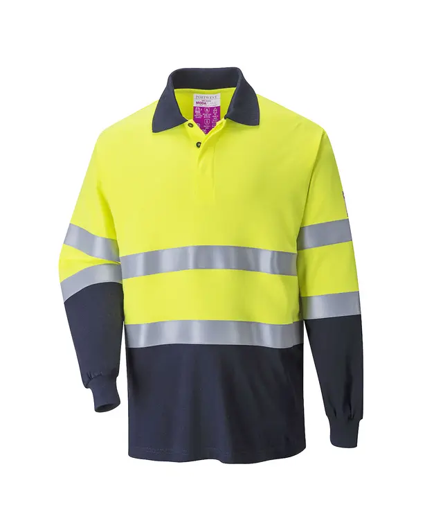 Bicolor Multi-Risk Polo