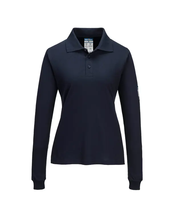 Modaflame Knit FR Langarm Polo