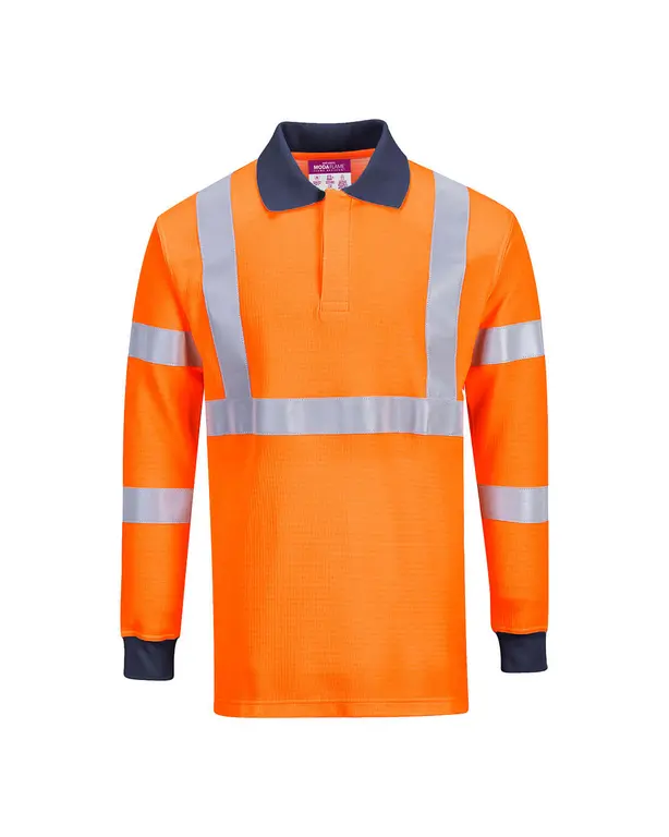 Flammenschutz Polo mit RIS-Norm
