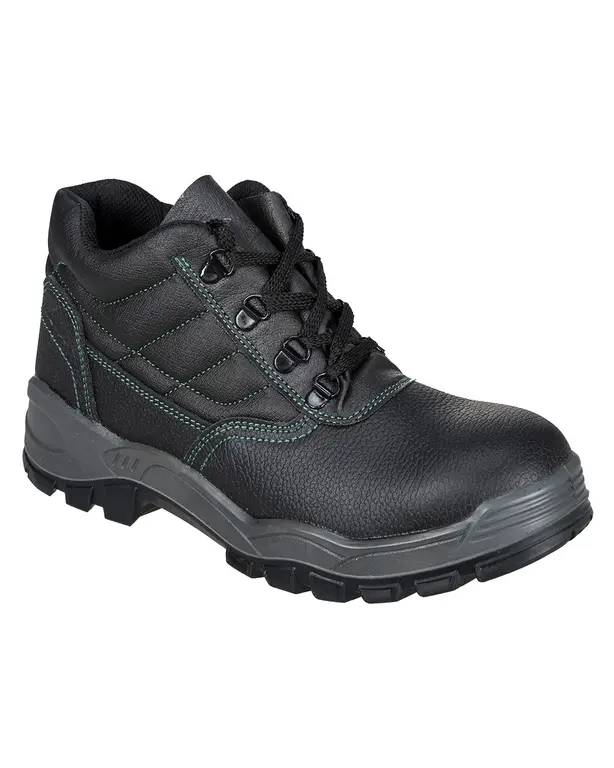 Brodequin croûte de cuir embout acier S1 SR
