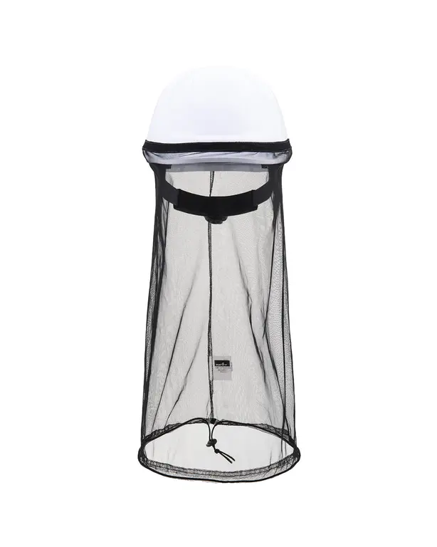 Insect net for foldable helmet