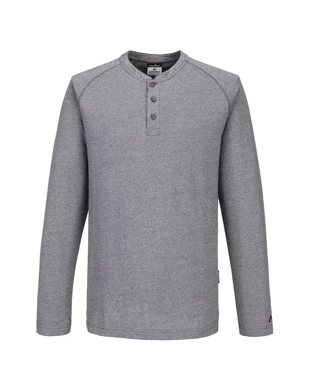 Henley T-Shirt KA3 mit langen Ärmeln