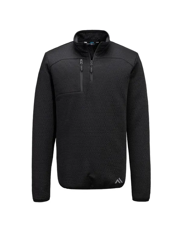 Texturiertes Sweatshirt 1/4 Zip KX3