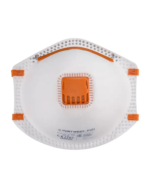 Stofmasker met klep FFP1 (Pk10)