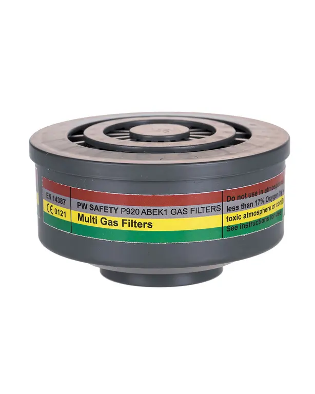 Gasfilter ABEK1 - Spezialgewinde (Pk4)