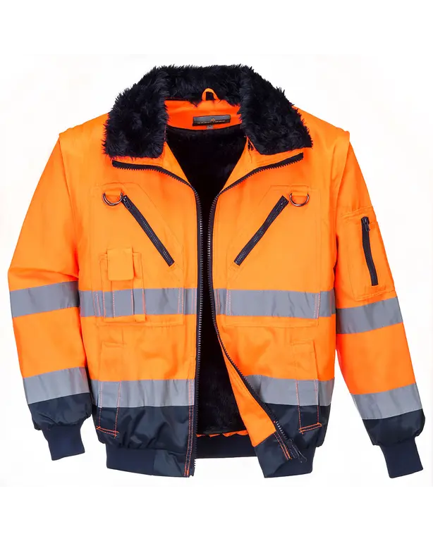 3-in-1 Pilotjack mit hoher Sichtbarkeit