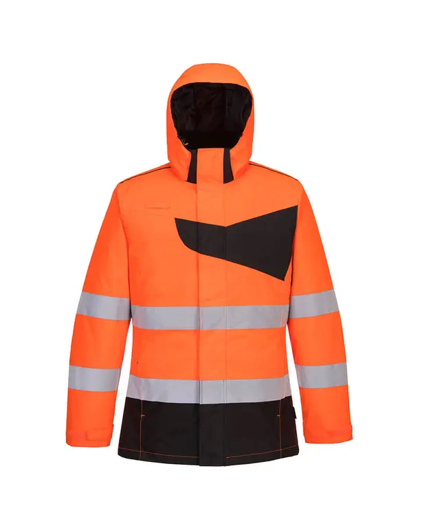 Winterparka hoge zichtbaarheid PW2