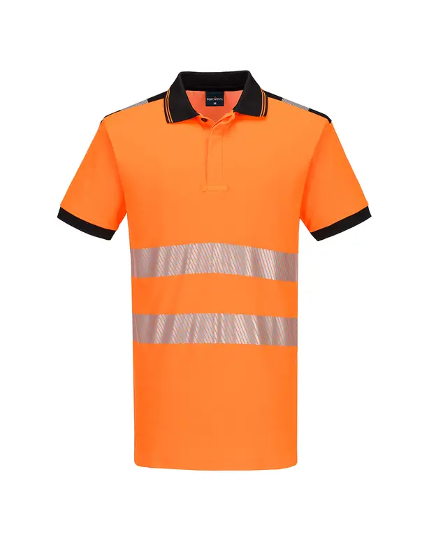 Polo Hochsichtbarkeit PW3 Cotton Comfort Kurze Ärmel