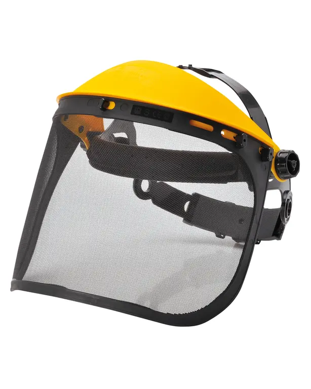 Headset met gaas scherm