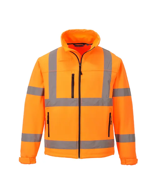 Classic Hi-Vis Softshell-Jacke (3 Lagen)