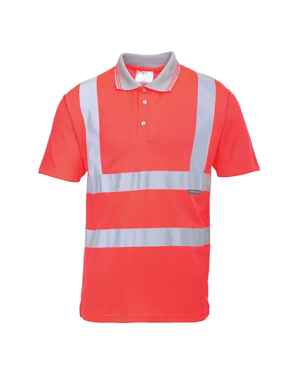 Hi-Vis Short Sleeve Polo