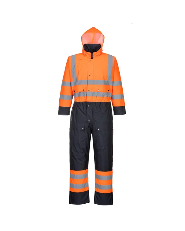 Contrast Hi-Vis Gewatteerde Overall