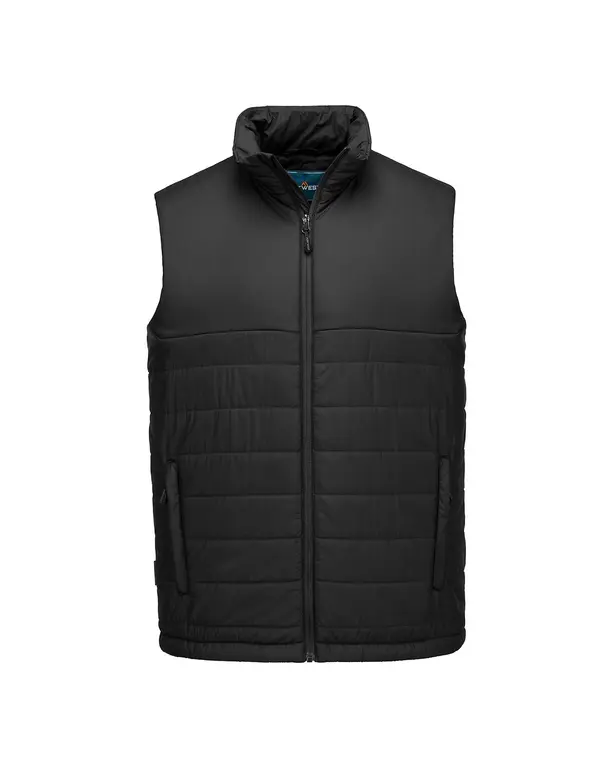 Professionelle Bodywarmer mit isolierten Steppnähten