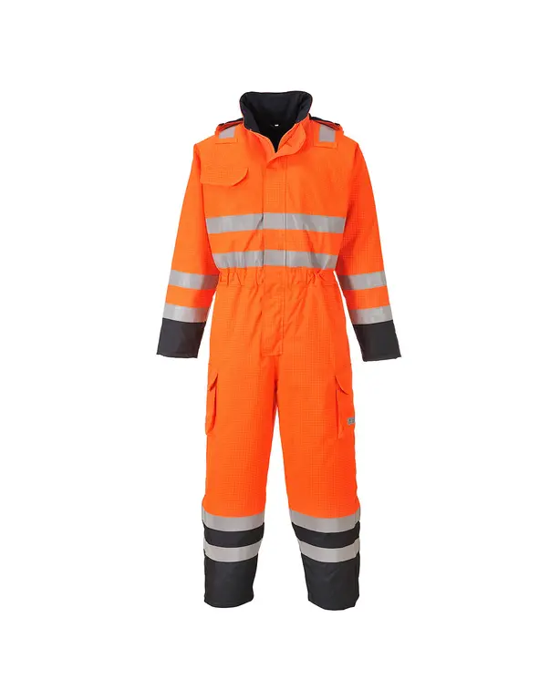 Hi-Vis Bizflame Regenoverall