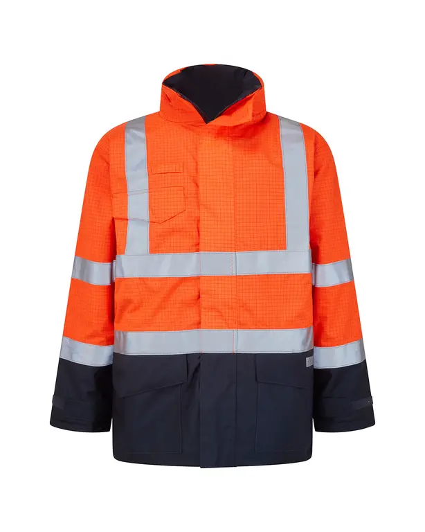 Parka HV Bizflame Rain Multi-risk