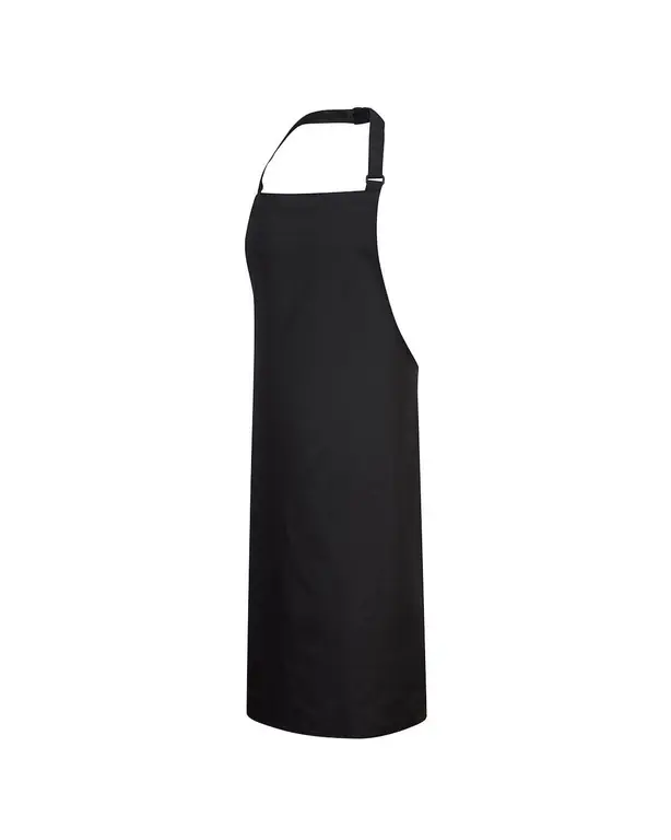 Schürze mit Latz aus Polycotton