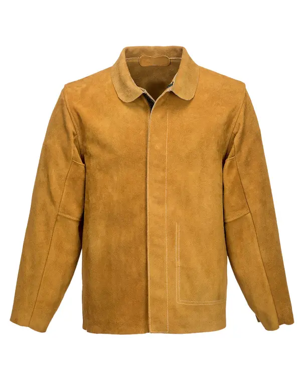 Schweißjacke aus Leder