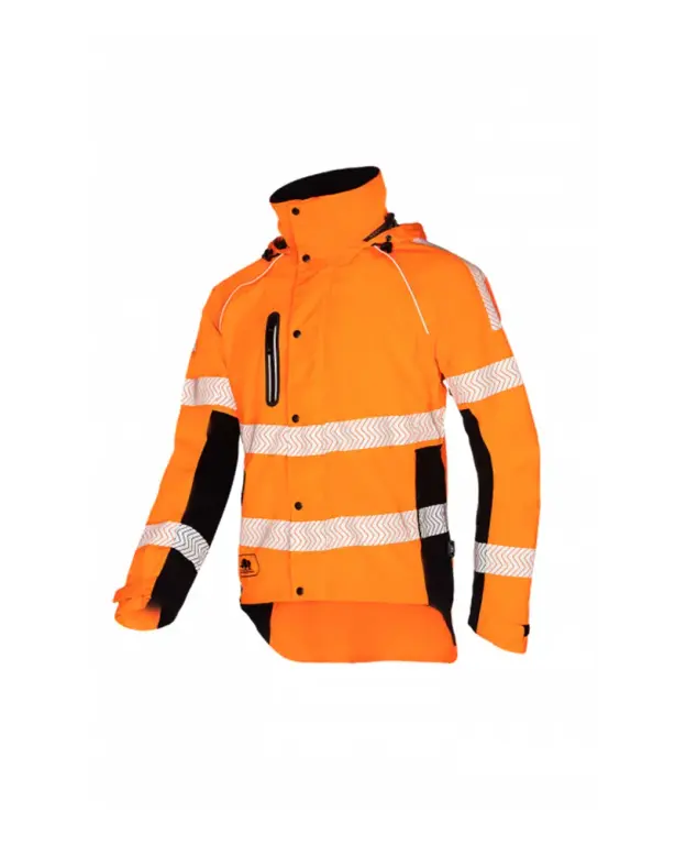 HV veste de pluie, EN 343 classe 4 4, EN ISO 20471 classe 3 1SMR Keiu HV
