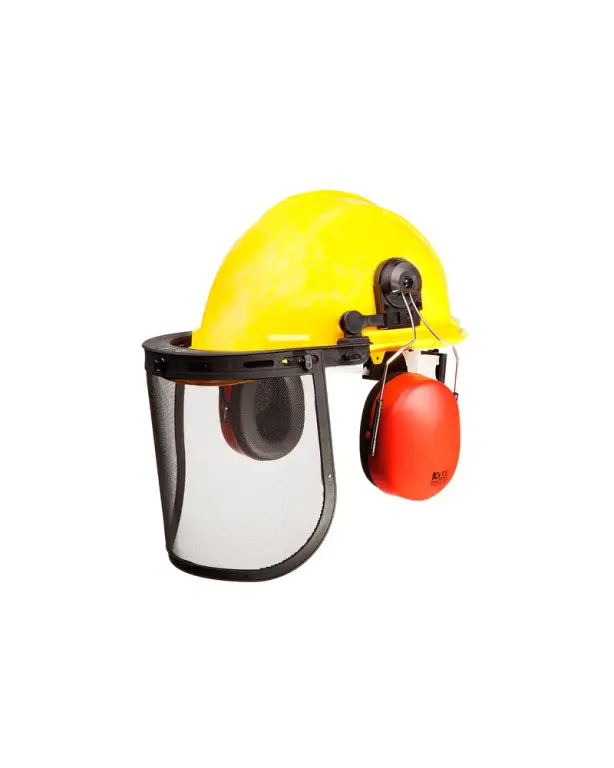Casque forestier complet NF EN 397 EN 352-3 25db EN 1731 4SC8