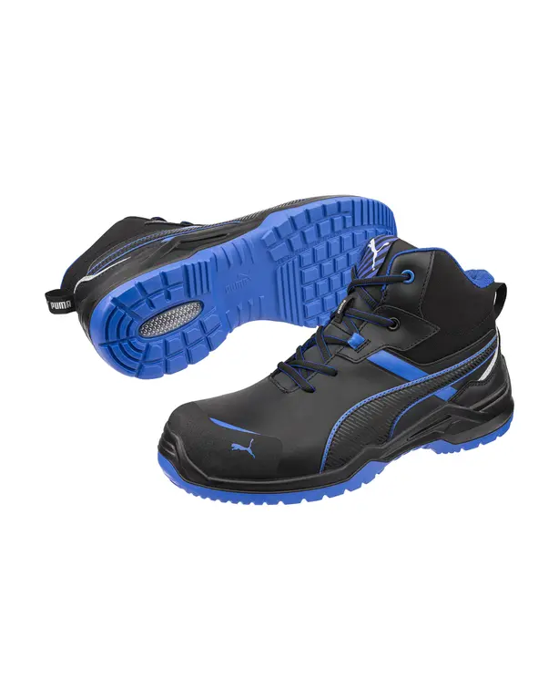 Chaussure de sécurité S3S EN ISO 20345:2022+A1:2024 ESD FO SR Krypton Mid Wide