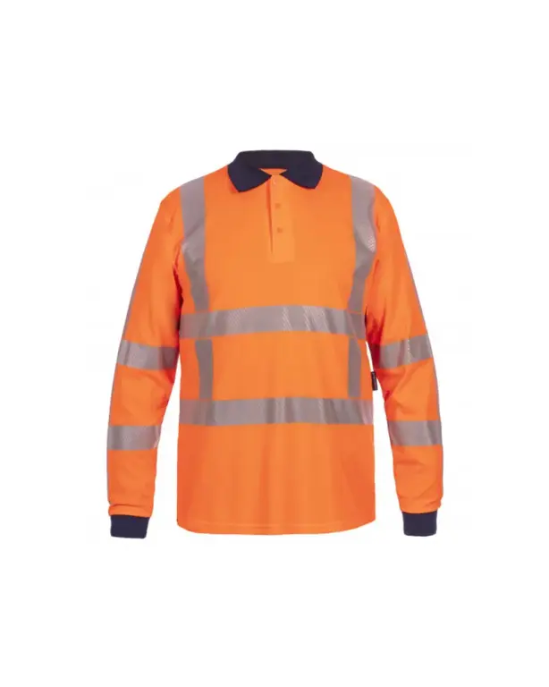 Polo de signalisation avec manches longues Trinidad