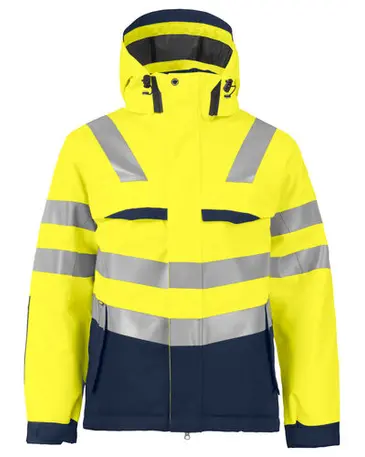 Gelaagde polyester parka