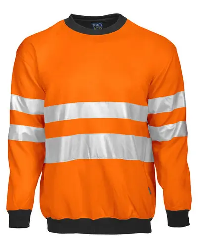 Sweatshirt met ronde hals 6101