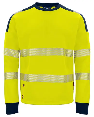 6108 Sweatshirt Met Ronde Hals EN ISO 20471 Klasse 3/2