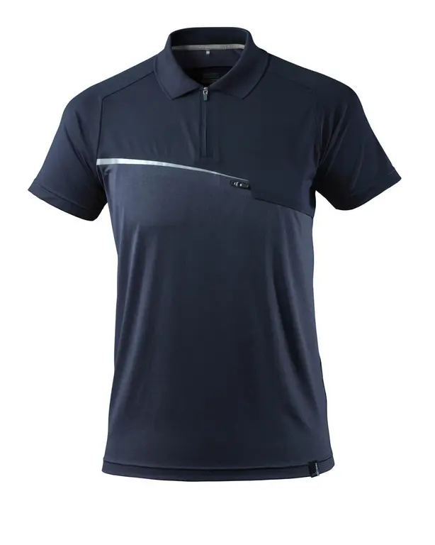 Polo mit Brusttasche