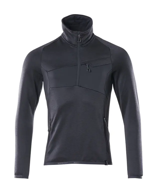 Halbzip-Fleece-Pullover
