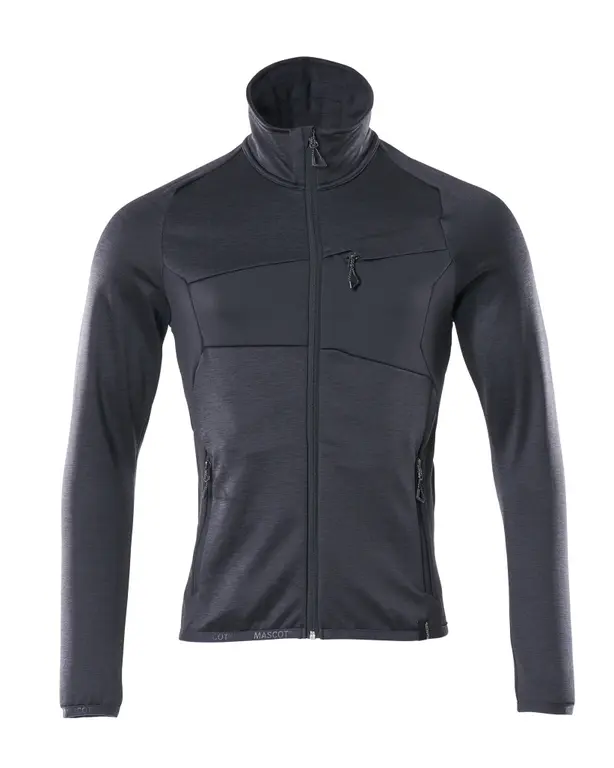 Zipper fleece pullover