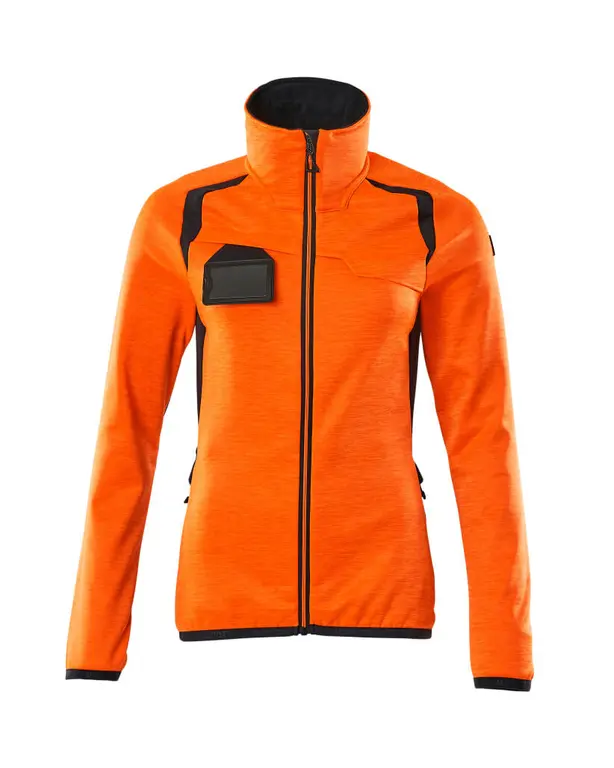 Fleece-Pullover mit Reißverschluss