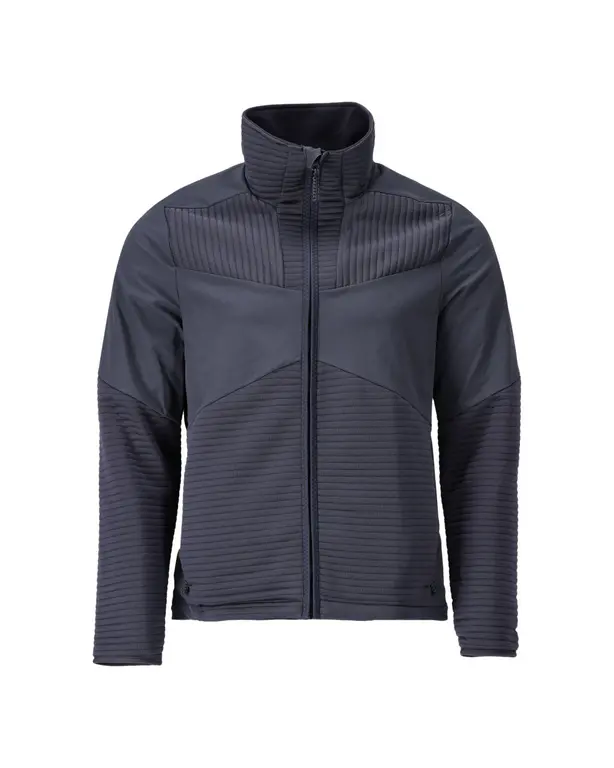 Fleece-Pullover mit Reißverschluss und Futter