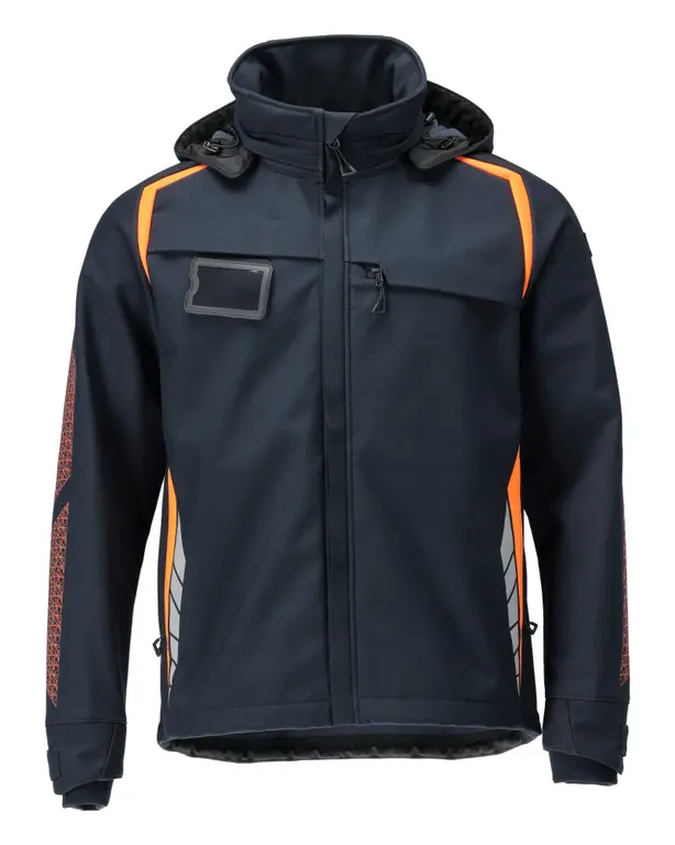 Softshell-Jacke mit Kapuze