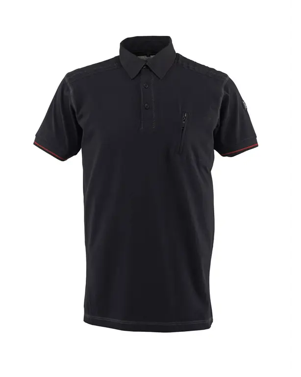 Polo mit Brusttasche