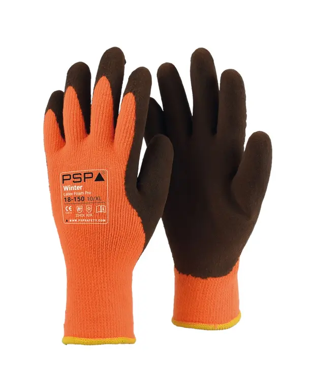 Winter-Latex-Schaum Pro Arbeitshandschuh 18-150