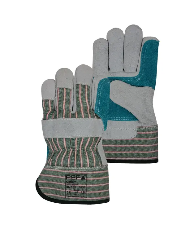 Split Leather Work Glove with Gun Reinforcement