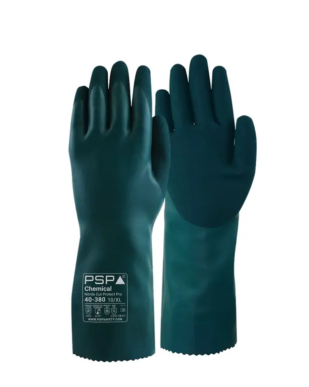 40-380 Chemical Nitrile Cut Protect Pro werkhandschoen