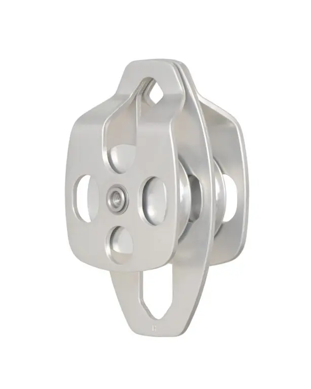 DOUBLE POULIE ALUMINIUM/INOX