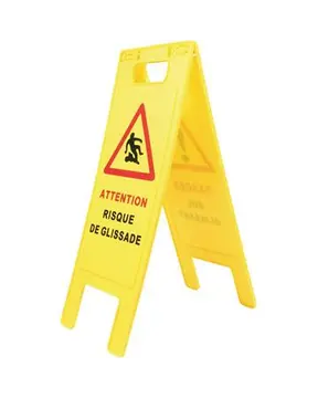 BALISE PLIANTE RISQUE GLISSADE