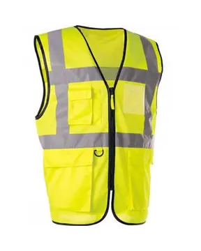GILET HV JNE MULTIPOCHES S-3XL