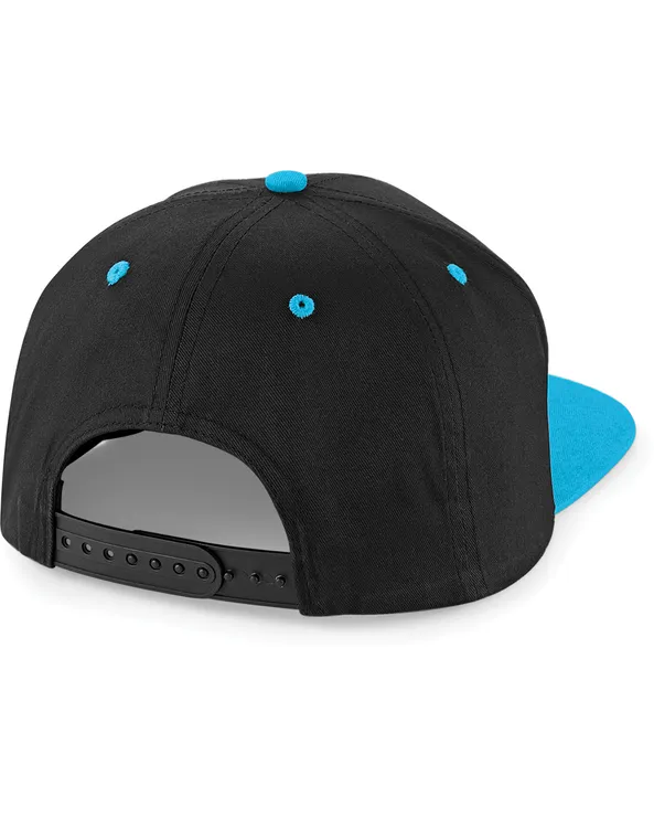 Snapback Cap mit Kontrast - 5 Panels